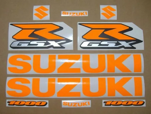 Suzuki GSX-R 1000 Universal - Neon-Orange - Custom-Dekorset