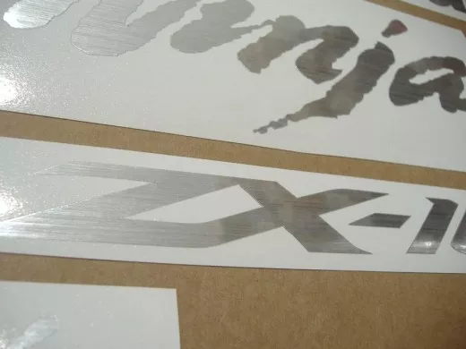 Kawasaki ZX-10R Universal - Gebürstetes Aluminium - Custom-Dekorset