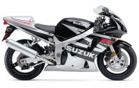 Suzuki GSX-R 600 2003 - Silver/Black Version - Decalset