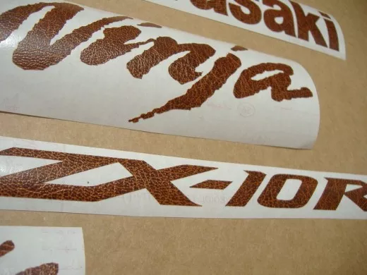 Kawasaki ZX-10R Universal - Leder - Custom-Dekorset