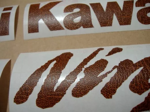 Kawasaki ZX-10R Universal - Leder - Custom-Dekorset