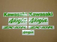 Kawasaki ZX-10R Universal - Lime-Grün - Custom-Dekorset