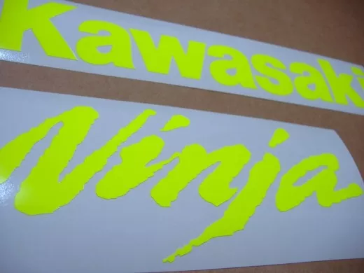 Kawasaki ZX-10R Universal - Neon-Gelb - Custom-Dekorset