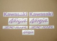 Kawasaki ZX-10R Universal - Violet - Custom-Decalset