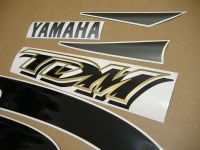 Yamaha TDM 850 4TX 2001 - Schwarze Version - Dekorset