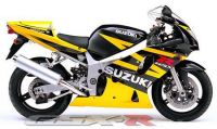 Suzuki GSX-R 600 2003 - Yellow/Black Version - Decalset