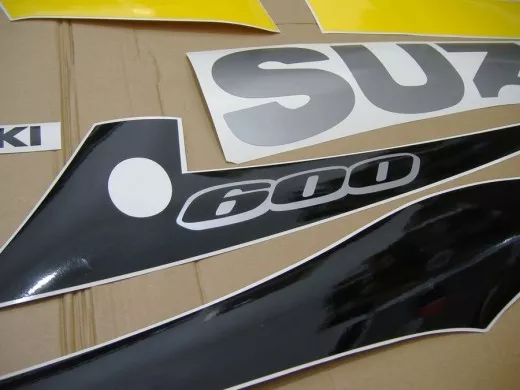 Suzuki GSX-R 600 2003 - Gelb/Schwarze Version - Dekorset