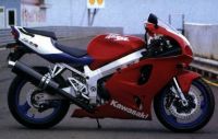 Kawasaki ZX-7R 1998 - Red Version - Decalset