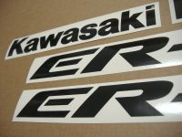 Kawasaki ER-6N 2008 - Grüne Version - Dekorset