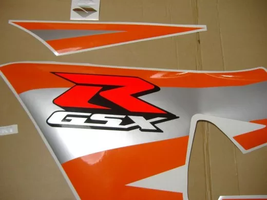 Suzuki GSX-R 600 2004 - Schwarze/Orange Version - Dekorset
