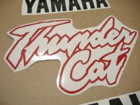 Yamaha YZF-600R 1996 - Silber/Gelbe Version - Dekorset