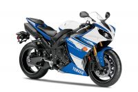 Yamaha YZF-R1 RN22 2014 - White/Blue Version - Decalset