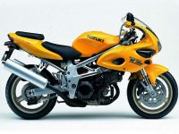 Suzuki TL 1000S 1999 - Yellow Version - Decalset