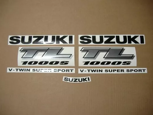 Suzuki TL 1000S 1999 - Gelbe Version - Dekorset