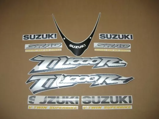 Suzuki TL 1000R 2001 - Rote Version - Dekorset