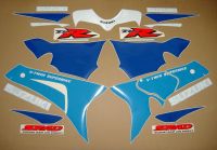 Suzuki TL 1000R 1998 - White/Blue Version - Decalset