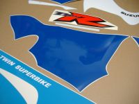 Suzuki TL 1000R 1998 - White/Blue Version - Decalset
