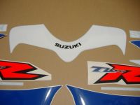 Suzuki TL 1000R 1998 - White/Blue Version - Decalset