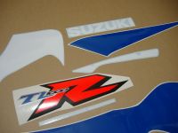Suzuki TL 1000R 1998 - White/Blue Version - Decalset