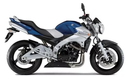 Suzuki GSR 600 2007 - Blaue Version - Dekorset