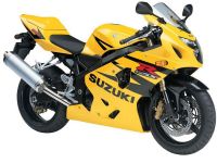 Suzuki GSX-R 600 2004 - Yellow/Black Version - Decalset