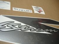 Suzuki DL650 V-STROM 2005 - Schwarze Version - Dekorset