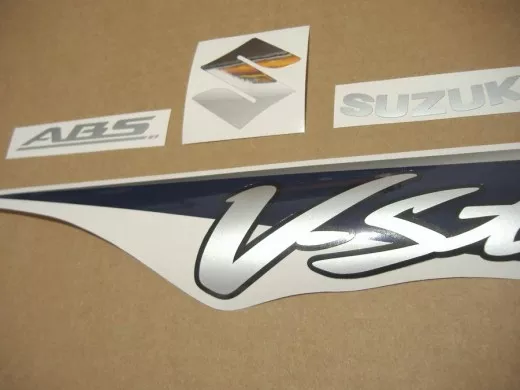 Suzuki DL650 V-STROM 2007 - Blaue Version - Dekorset