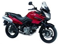 Suzuki DL650 V-STROM 2007 - Rote Version - Dekorset