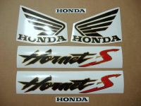 Honda Hornet CB 600S 2002 - Silbere Version - Dekorset