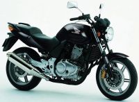 Honda CBF 600N 2005 - Black Version - Decalset