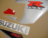 Suzuki GSX-R 600 2005 - Rot/Schwarz Version - Dekorset