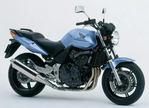 Honda CBF 600N 2006 - Hellblaue Version - Dekorset