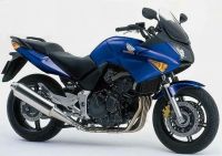 Honda CBF 600S 2005 - Blue Version - Decalset