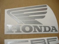 Honda CBF 600S 2005 - Graphitgraue Version - Dekorset