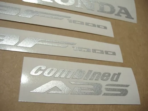 Honda CBF 1000 2010 - Schwarze Version - Dekorset