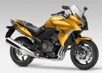 Honda CBF 1000 2011 - Gold Version - Decalset