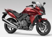 Honda CBF 1000 2012 - Weinrote Version - Dekorset