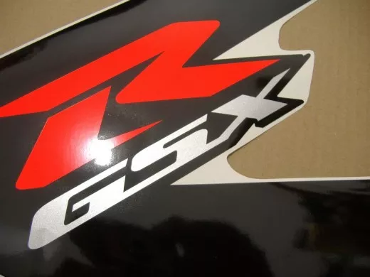 Suzuki GSX-R 600 2005 - Silber/Schwarz Version - Dekorset