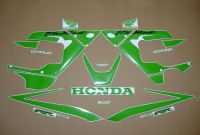 Honda CBR 929RR - Lime-Green - Custom-Decalset