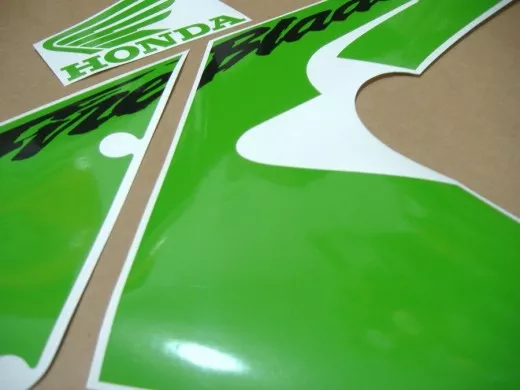 Honda CBR 929RR - Lime-Grün - Custom-Dekorset