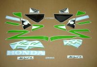 Honda CBR 954RR - Lime-Green - Custom-Decalset