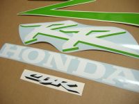 Honda CBR 954RR - Lime-Grün - Custom-Dekorset