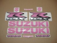 Suzuki GSX-R 1000 Universal - Barbie Pink - Custom-Dekorset