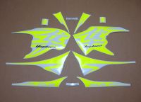 Suzuki Hayabusa GSX-1300R 2010-2011 - Neon-Gelb - Custom-Dekorset