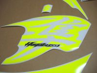 Suzuki Hayabusa GSX-1300R 2010-2011 - Neon-Gelb - Custom-Dekorset