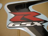 Suzuki GSX-R 600 2006 - Schwarz/Graue Version - Dekorset