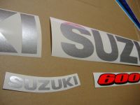 Suzuki GSX-R 600 2006 - Weiß/Blaue Version - Dekorset