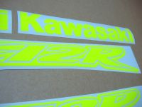 Kawasaki ZX-12R - Neon-Gelb - Custom-Dekorset