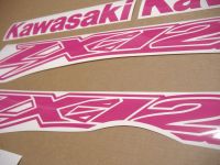 Kawasaki ZX-12R - Pink - Custom-Dekorset