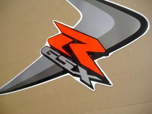 Suzuki GSX-R 600 2006 - Weiß/Silber Version - Dekorset